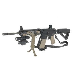 ACM Vertical grip with integrated bipod - coyote